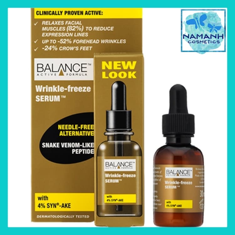 Tinh chất chống lão hoá Balance Wrinkle Freeze Serum 30ml