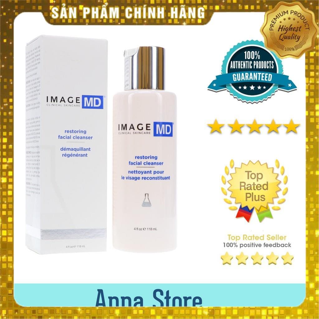 Sữa rửa mặt Image MD Reconstructive Facial Cleanser - IMAGE SKINCARE