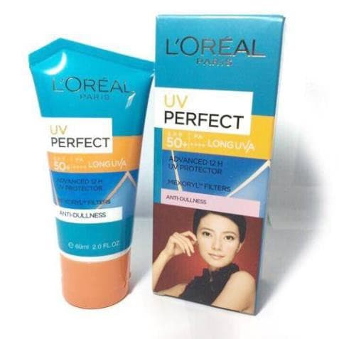Kem chống nắng dưỡng da trắng hồng LOreal Paris UV Perfect SPF50+ PA++++ 60ml