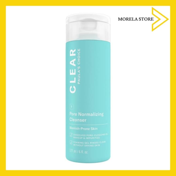 [HCM]Sữa rửa mặt ngăn ngừa mụn se khít lỗ chân lông Paula’s Choice Clear Pore Normalizing Cleanser 177 ml