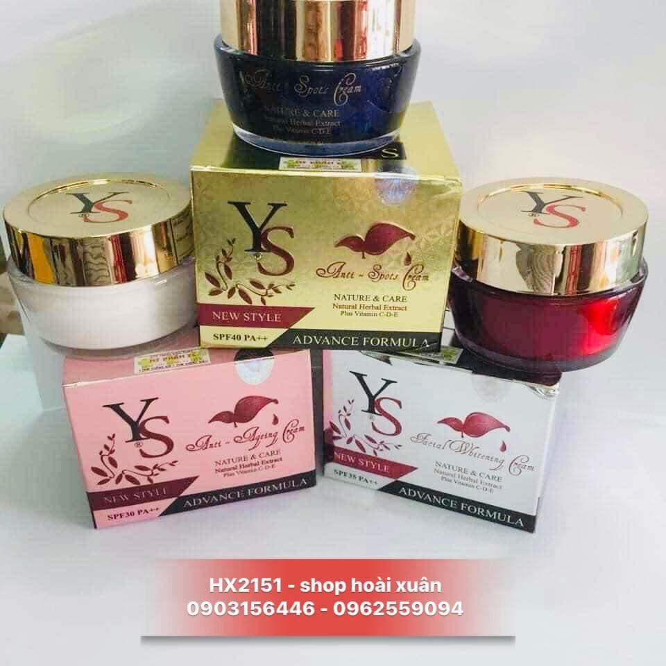 KEM YS NHẬT BẢN chuyên nám tàn nhang dưỡng da siêu trắng và giảm nhăn DA (DÀNH CHO DA NHỜN) - HX2151