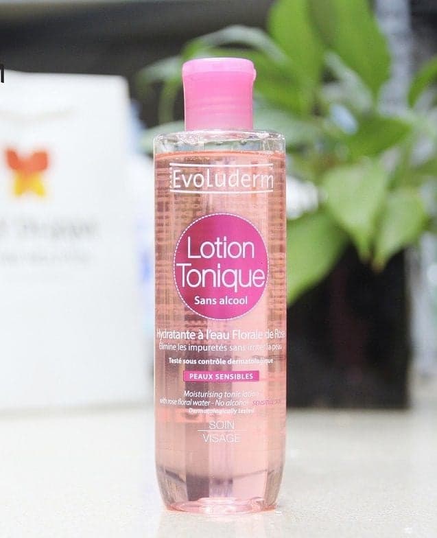Nước hoa hồng giúp se khít lỗ chân lông Evoluderm Lotion Tonique 250ml