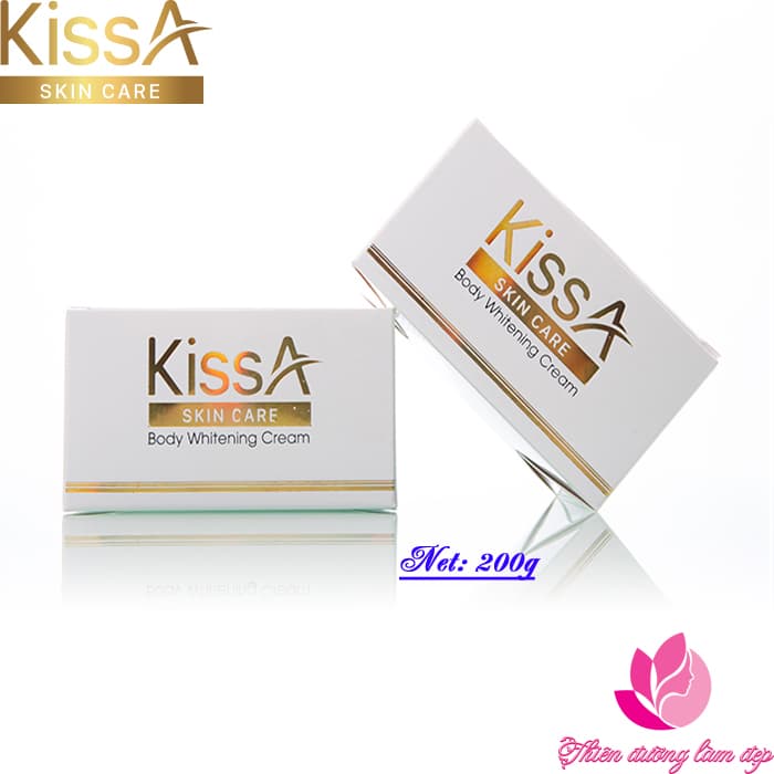 [HCM]Kem dưỡng trắng da toàn thân Collagen KissA - 200g