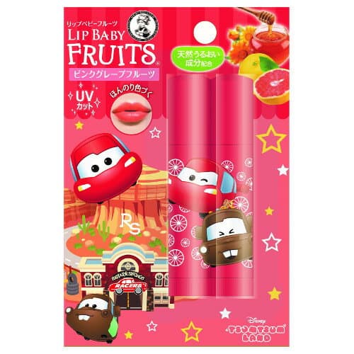 Bộ 02 Son dưỡng môi có màu Rohto Lip Baby Fruits - Made in Japan (Hương trái cây)