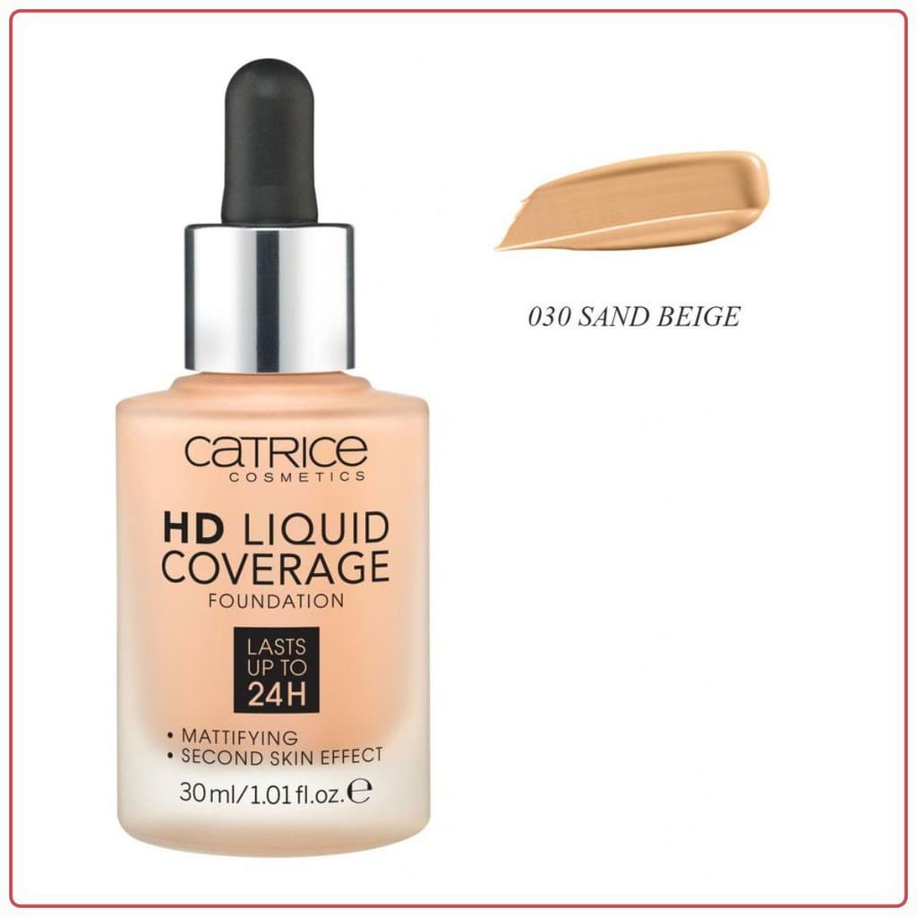 KEM NỀN CHE KHUYẾT ĐIỂM Catrice HD Liqiud Coverage 24h -Màu10/20/30/40 Florence Store
