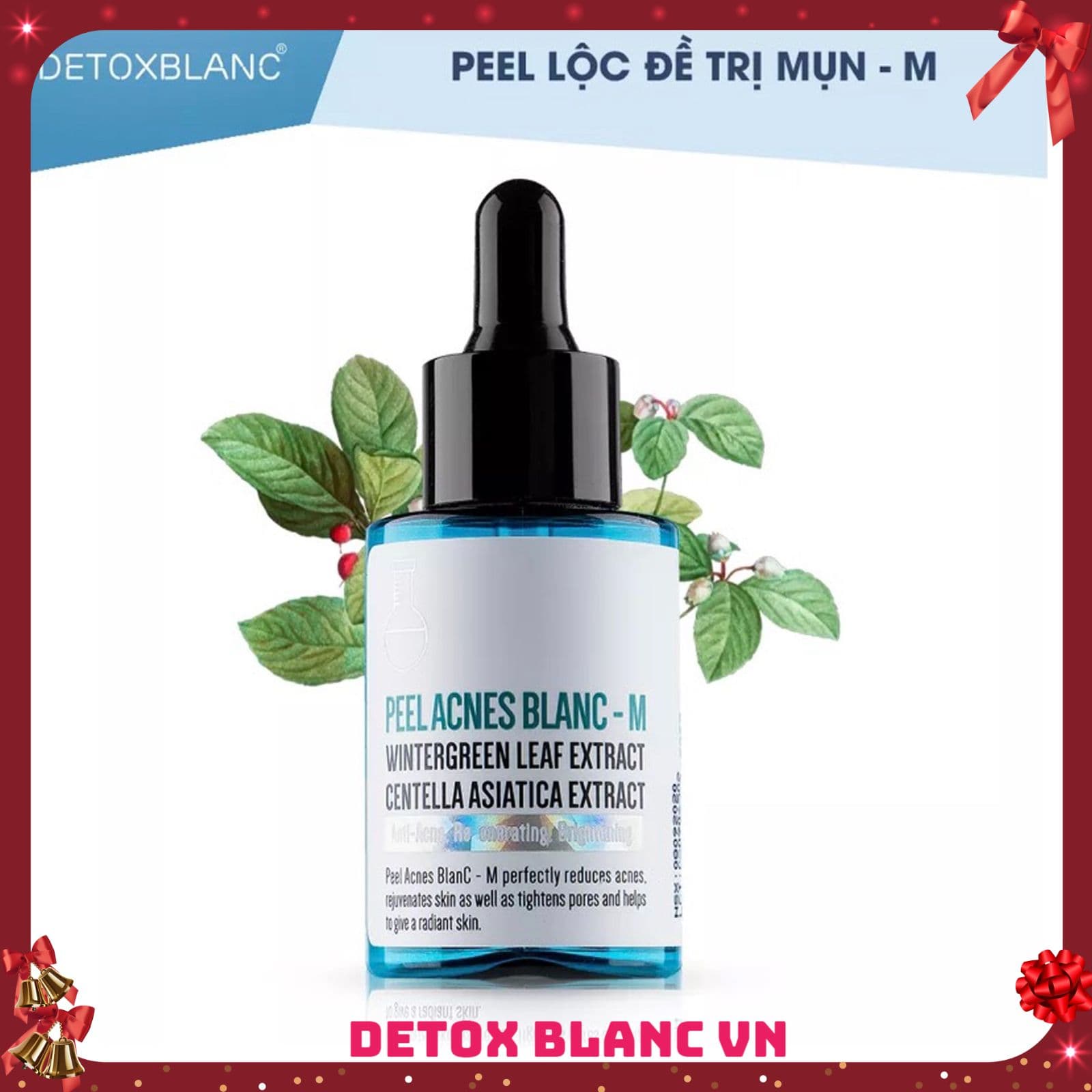 Serum detox blanc xóa sạch mụn thâm và phục hồi da sau mụn(PEEL ACNES BLANC– M)