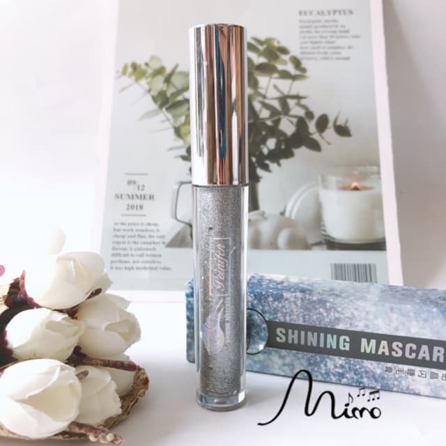 Mascara nhũ lấp lánh màu bạc kim tuyến peinifen glitter top nội địa trung dành cho các cô nàng tiệc tùng