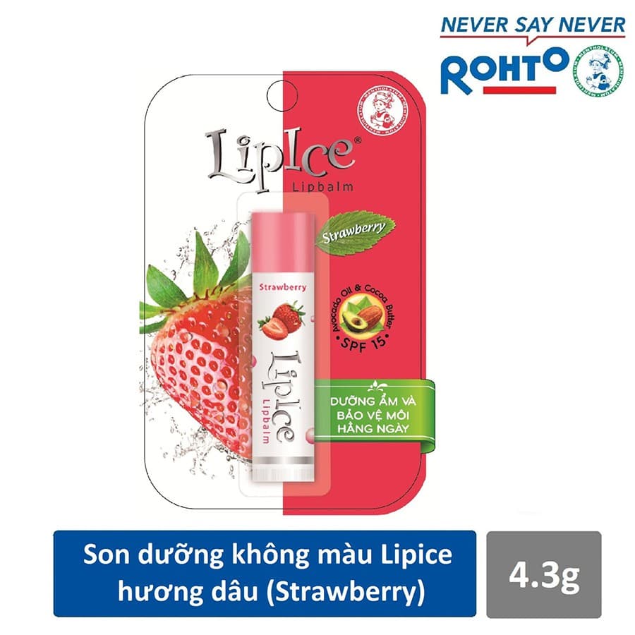 Son dưỡng LipIce 4.3g - Hương dâu