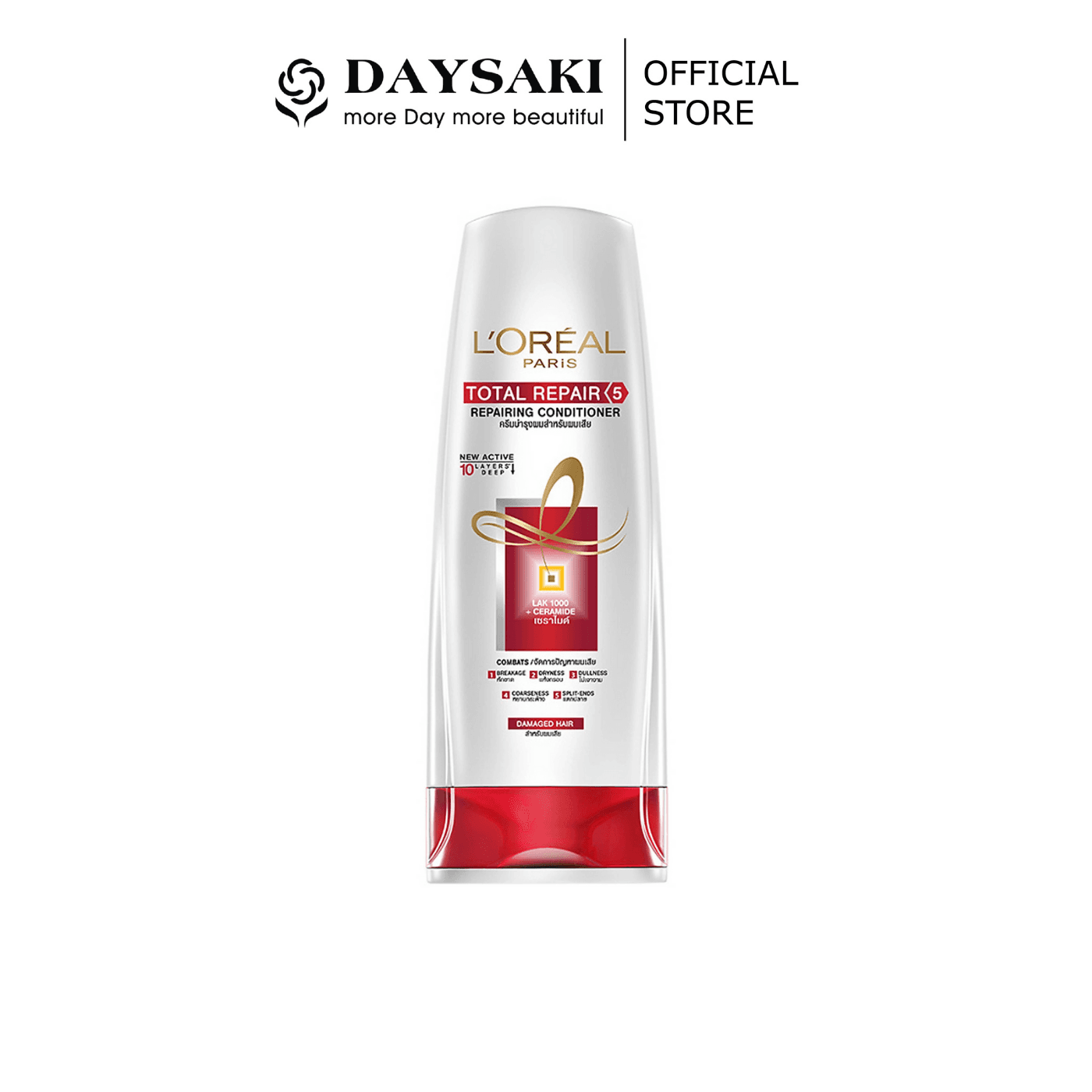 [HCM]LOreal Dầu Xả Phục Hồi Tóc Hư Tổn Elseve Total Repair 5 Repairing Conditioner 165ml