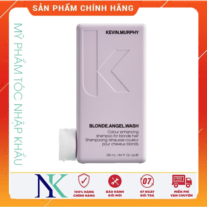 [HCM]Dầu Gội Khử Vàng Kevin.Muphy Blonde Angel Wash 250Ml