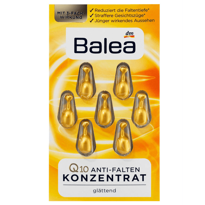 Viên Nang Dưỡng Da Balea Q10 Anti - Falten Konzentrat 7 viên