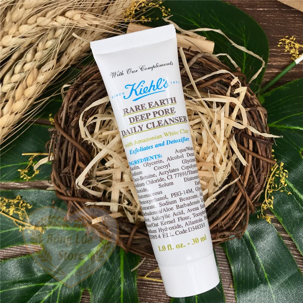 [KIEHLS] Sữa Rửa Mặt Đất Sét Kiehl’s Rare Earth Deep Pore Daily Cleanser 30ml