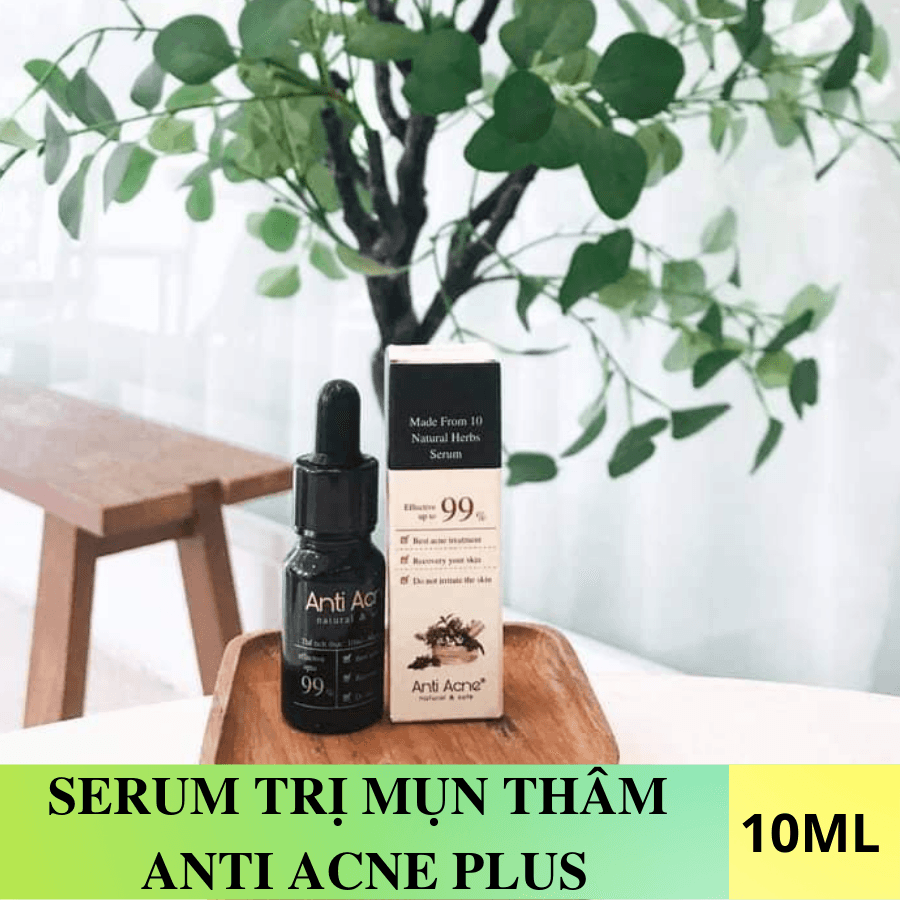Serum trị mụn thâm Giúp da trắng hồng sau 2 tuần AntiAcnePlus - Lọ 10ml