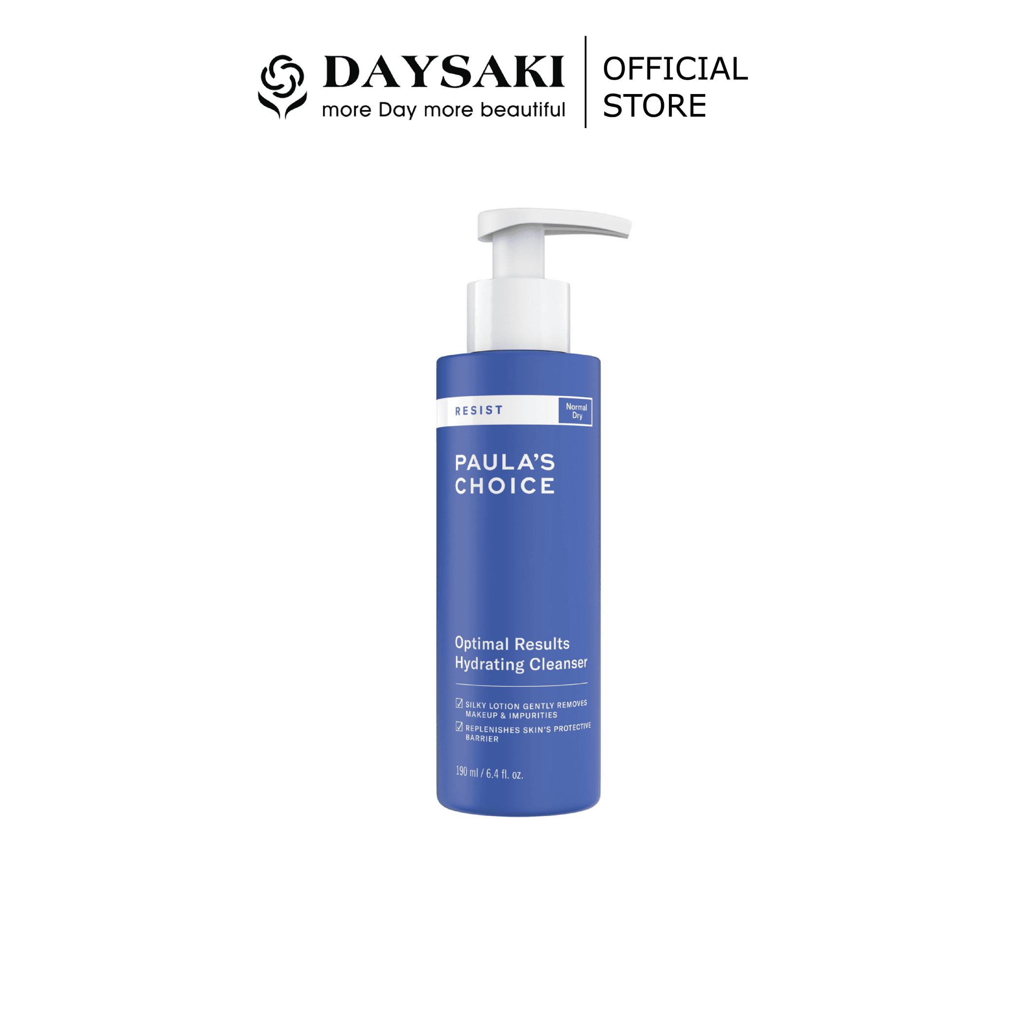 [HCM]Paulas Choice Sữa Rửa Mặt Dưỡng Ẩm Hiệu Quả Tối Ưu Resist Optimal Results Hydrating Cleanser 190ml