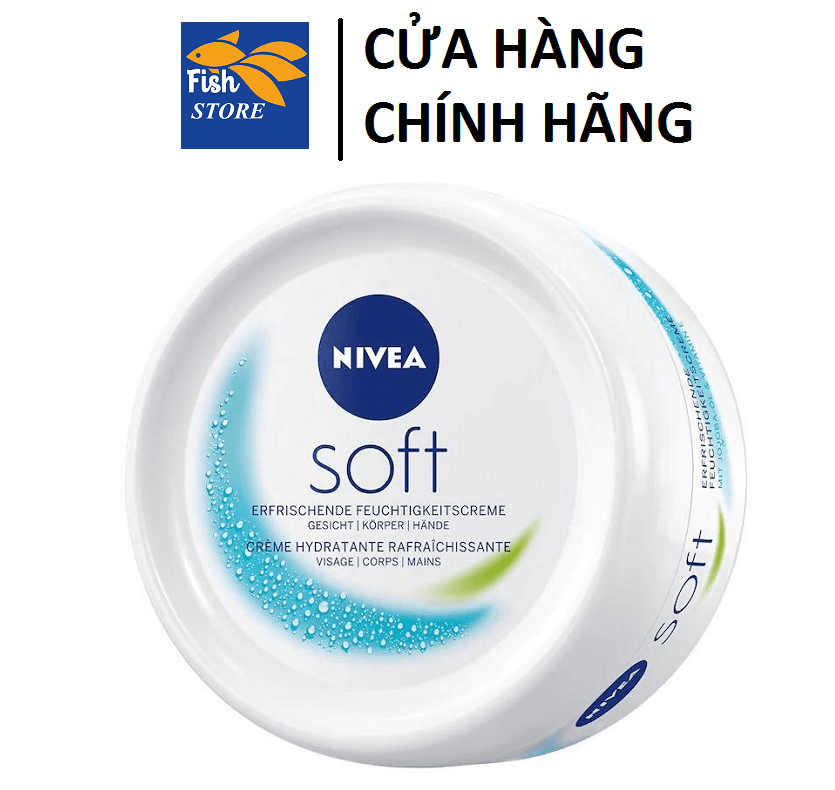 Kem Dưỡng Ẩm Nivea Soft Đức 200ML