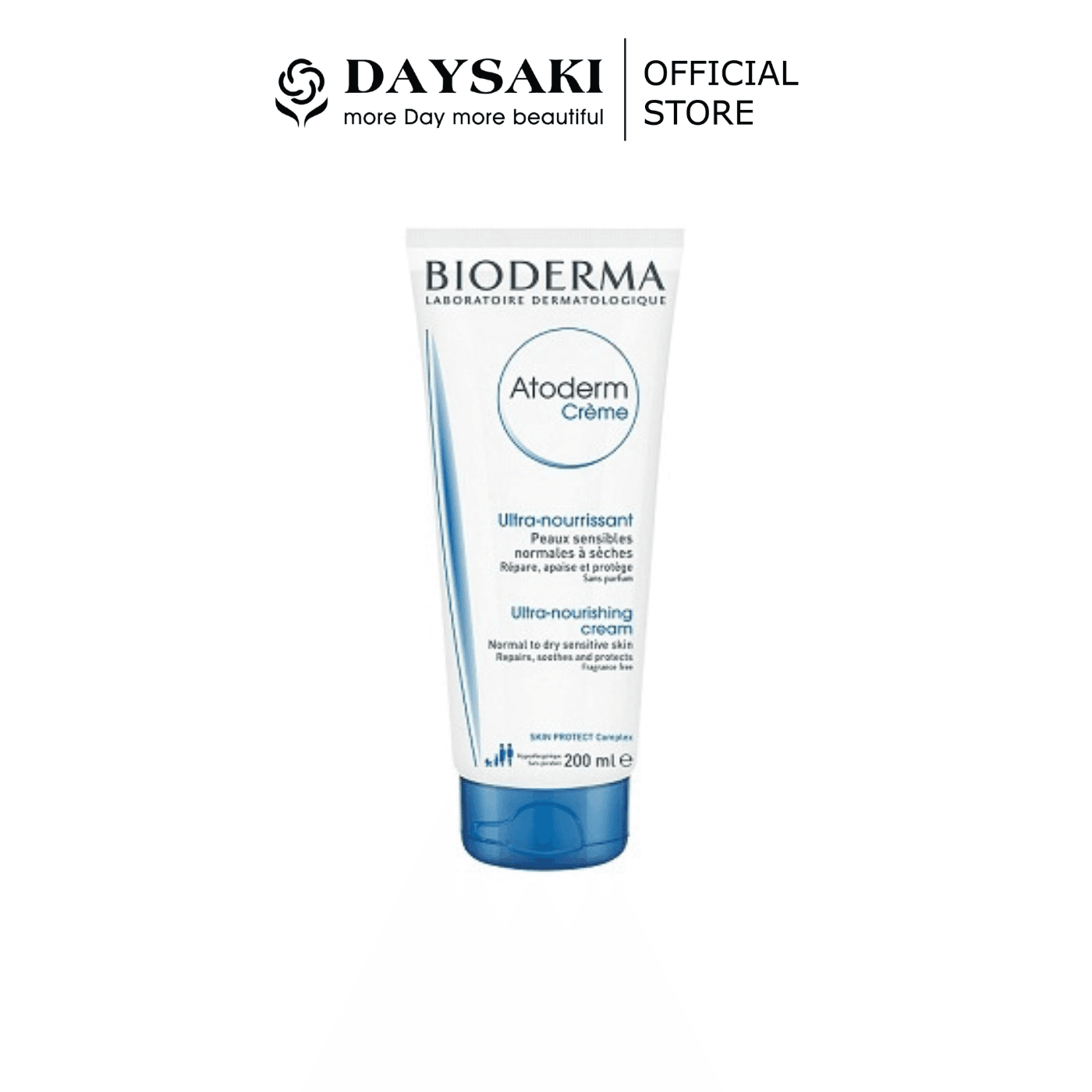 Bioderma Kem Dưỡng Ẩm Cho Mặt Và Cơ Thể Atoderm Crème 200ml
