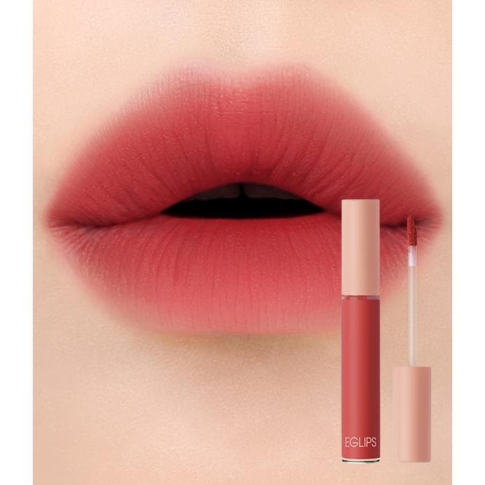 Son kem Eglips Velvet Fit Tint siêu lì 4g (#01 Vintage Rose - Màu cánh hoa hồng khô)