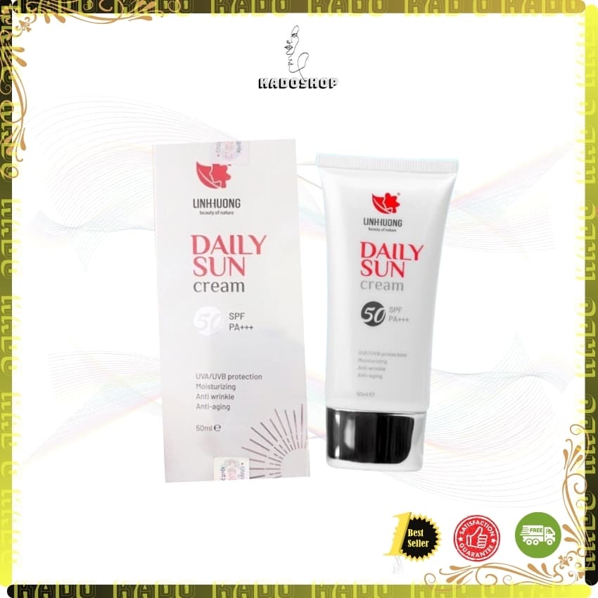 Kem Chống Nắng Linh Hương Lindy Sun 50ml - Chống nắng đa tầng hồi sinh làn da