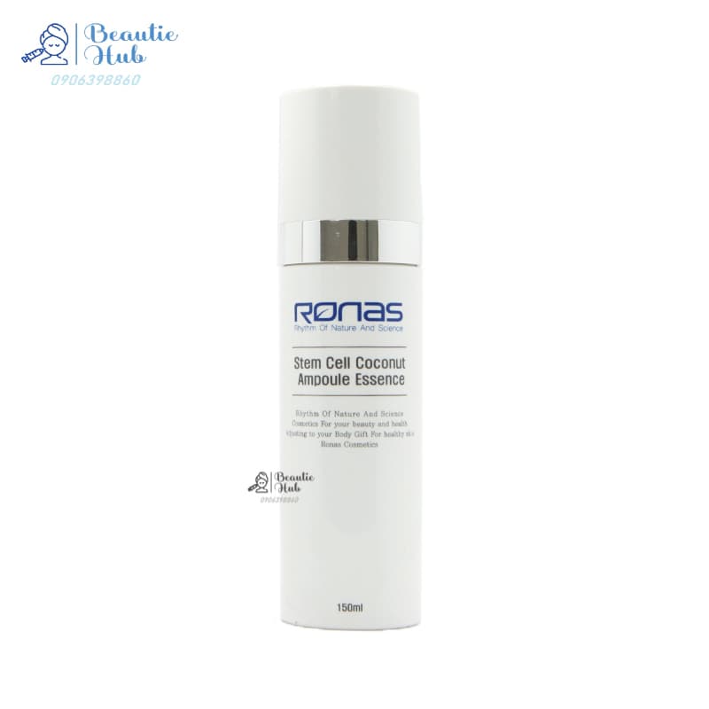 Tinh Chất Tế Bào Gốc Dầu Dừa Ronas Stem Cell Coconut Ampoule Essence 150ml