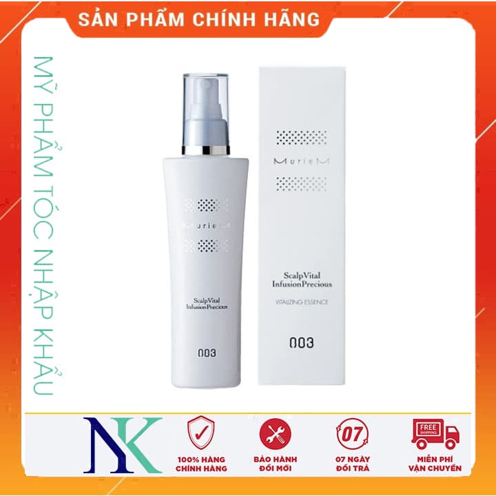 [HCM]Dung Dịch Dưỡng Da Đầu Và Làm Tăng Dấu Hiệu Mọc Tóc Muriem Scalp Vital Infusion Preious 150Ml