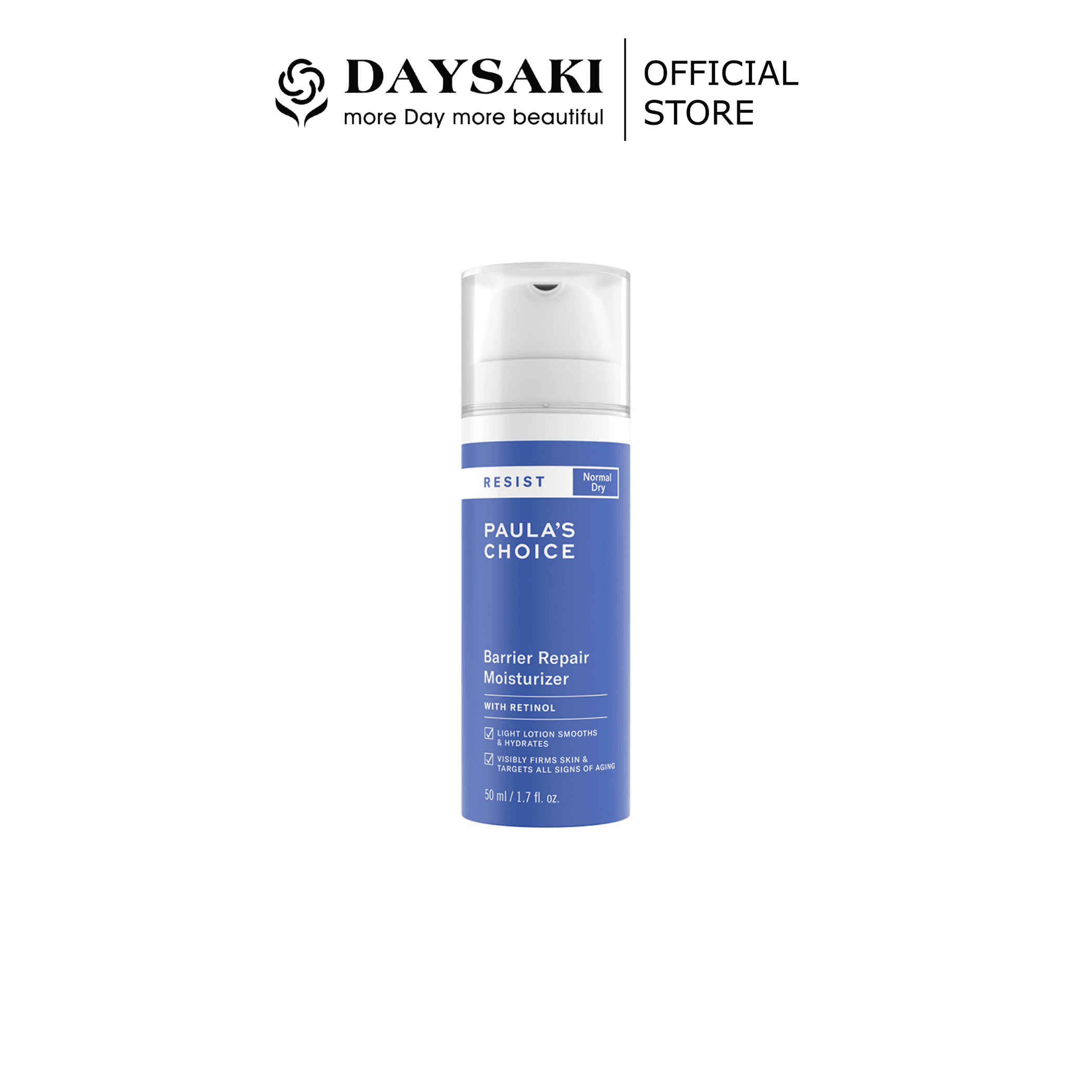 [HCM]Paulas Choice Kem Dưỡng Tái Tạo Da Chống Lão Hóa Chứa Retinol Resist Barrier Repair Moisturizer 50ml