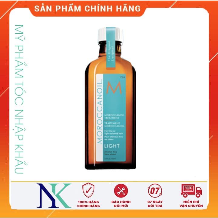 [HCM]Dầu Dưỡng Tóc Moroccanoil Treatment Light 100Ml