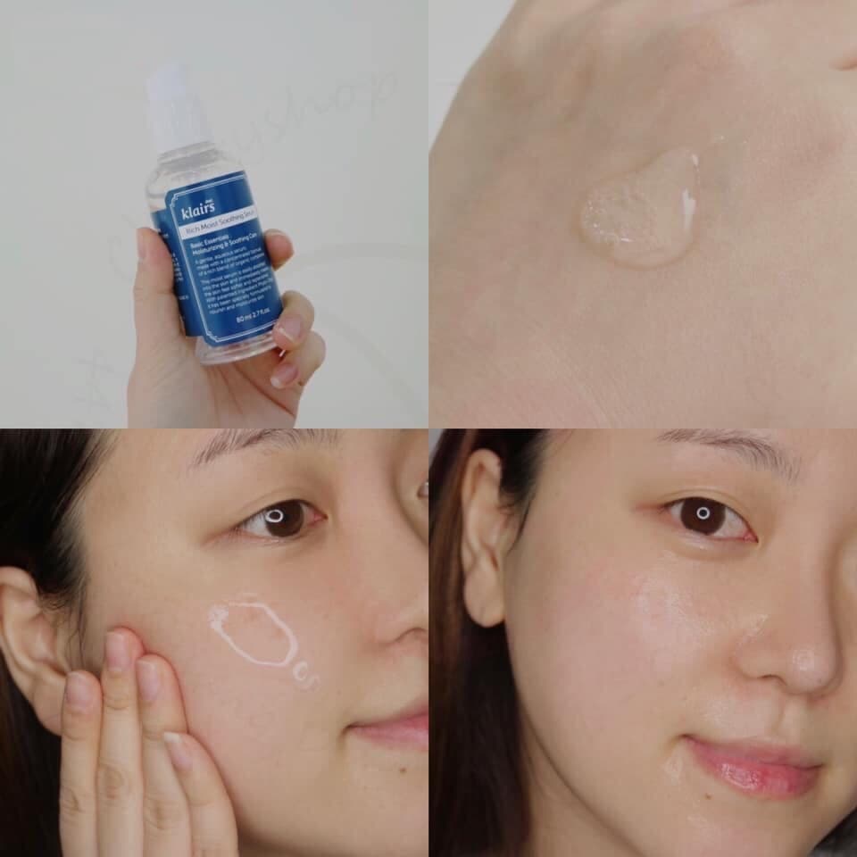 [HCM]Serum Klairs Siêu Dưỡng Ẩm Mềm Mượt - Rich Moist Soothing Serum