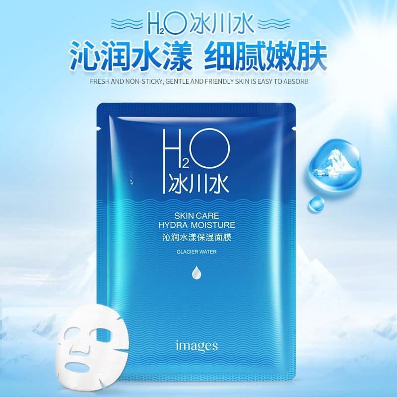 [HCM]COMBO 10 Mặt nạ giấy H2O Images dưỡng da mụn cấp ẩm thải độc