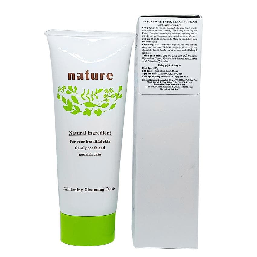 Sữa rửa mặt Natural Ingredient cao cấp Nhật Bản 100ml