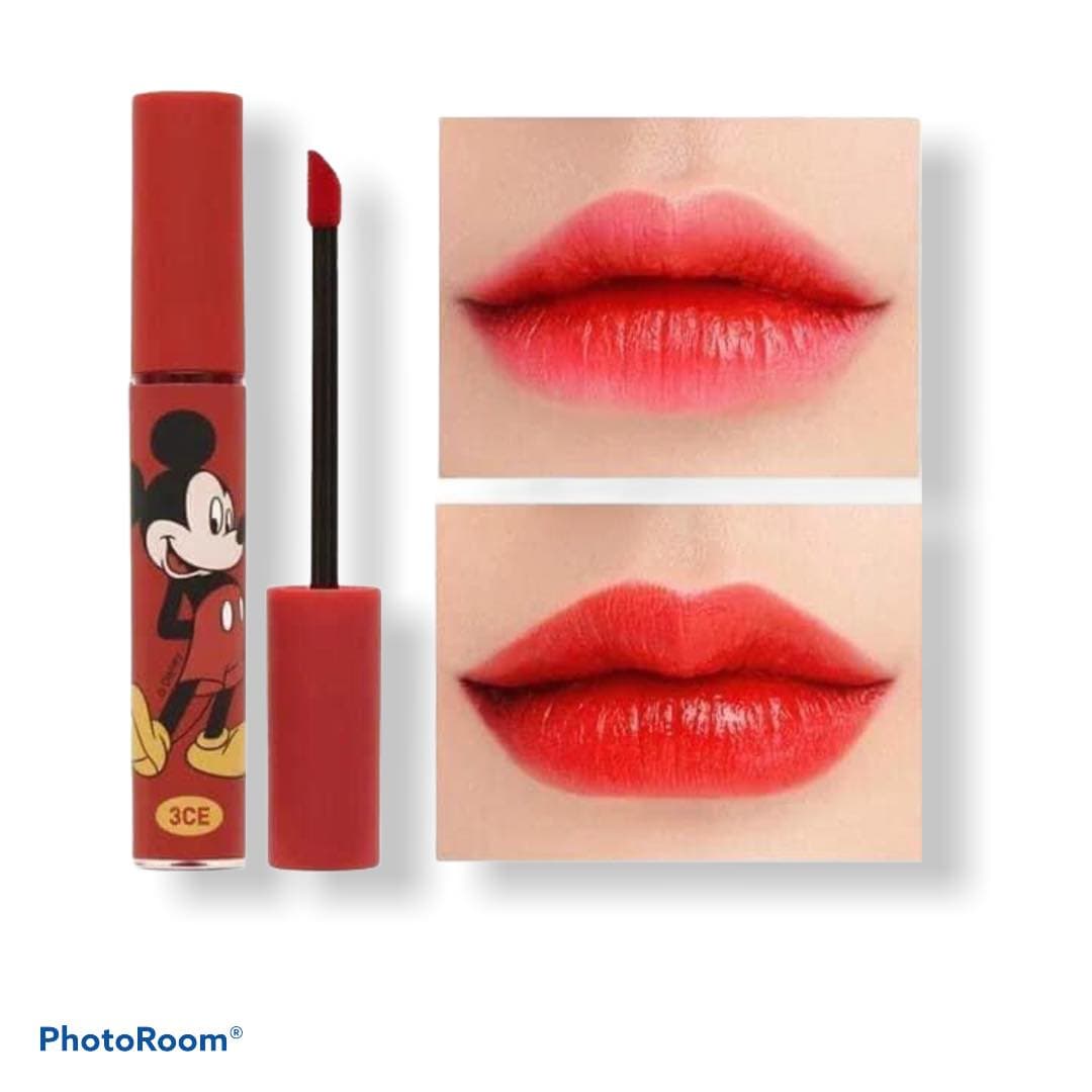 SON MICKEY TATTOO LIP TINT LUZTIC TÔNG ĐỎ CAM