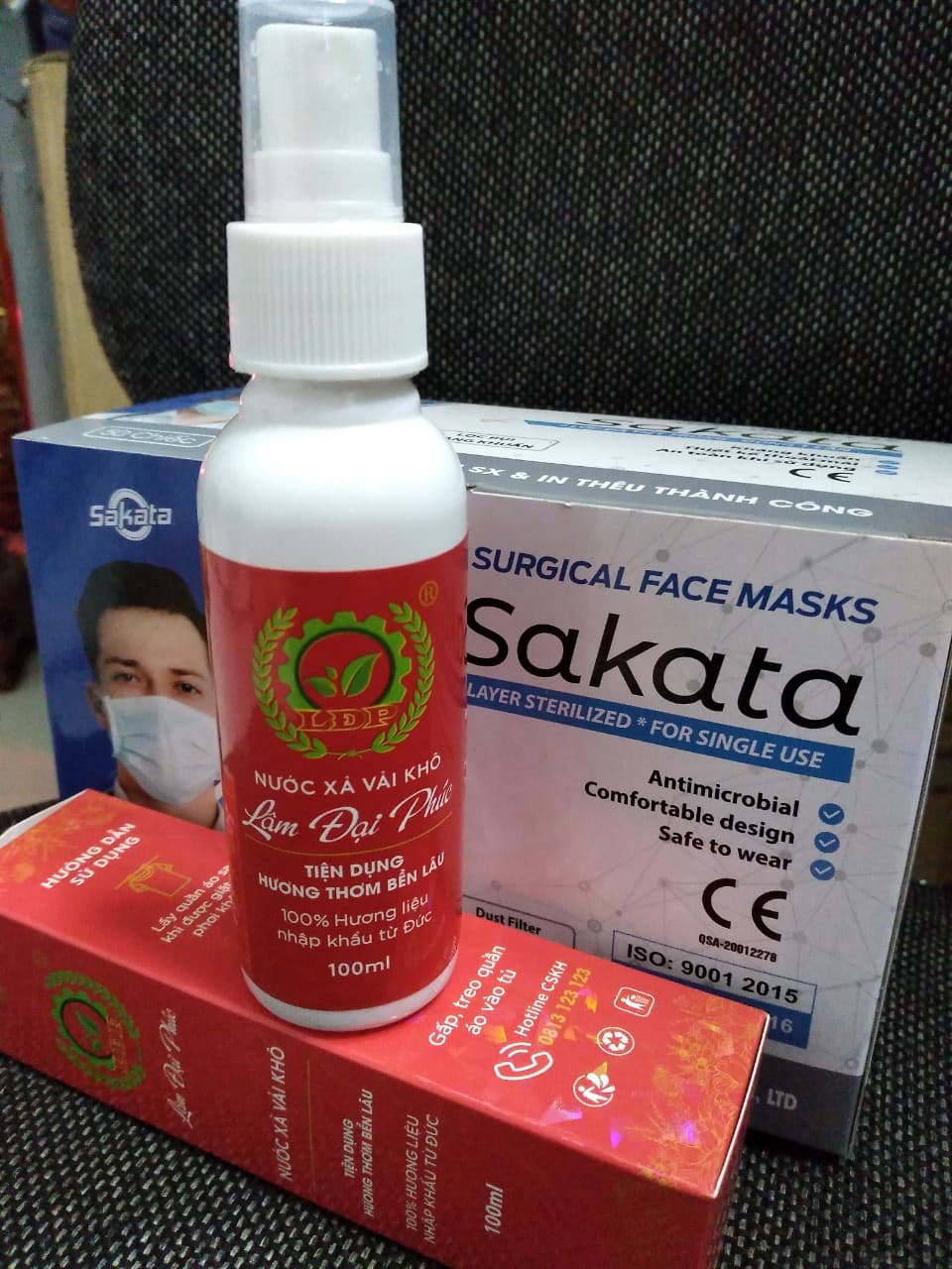 [HCM]NƯỚC HOA SINH HỌC LĐP MÙI XẢ VẢI COMFOR AN TOÀN SỨC KHỎE