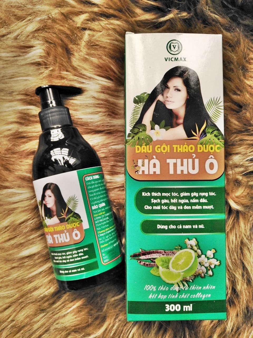 Dầu gội thảo dược hà Thủ Ô - PN046