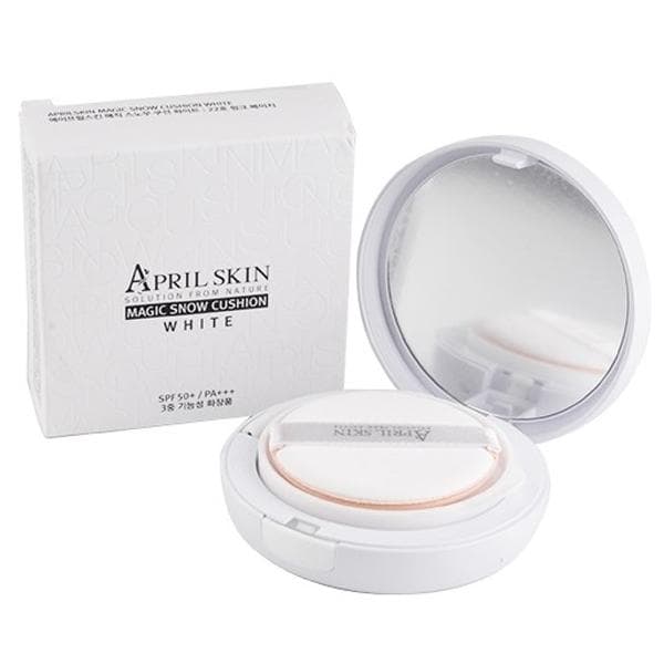Phấn nước April Skin Magic Snow Cushion White Hàn Quốc 15g