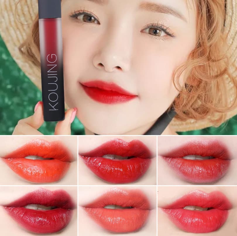 Son kem chuẩn lì giữ màu 10h Koujing Mirror Glass Lipglaze 5g