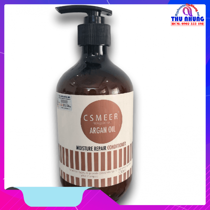 [HCM]DẦU XẢ PHỤC HỒI CSMEER ARGAN OIL- Argan Oil Moisture Repair Conditioner 500ml