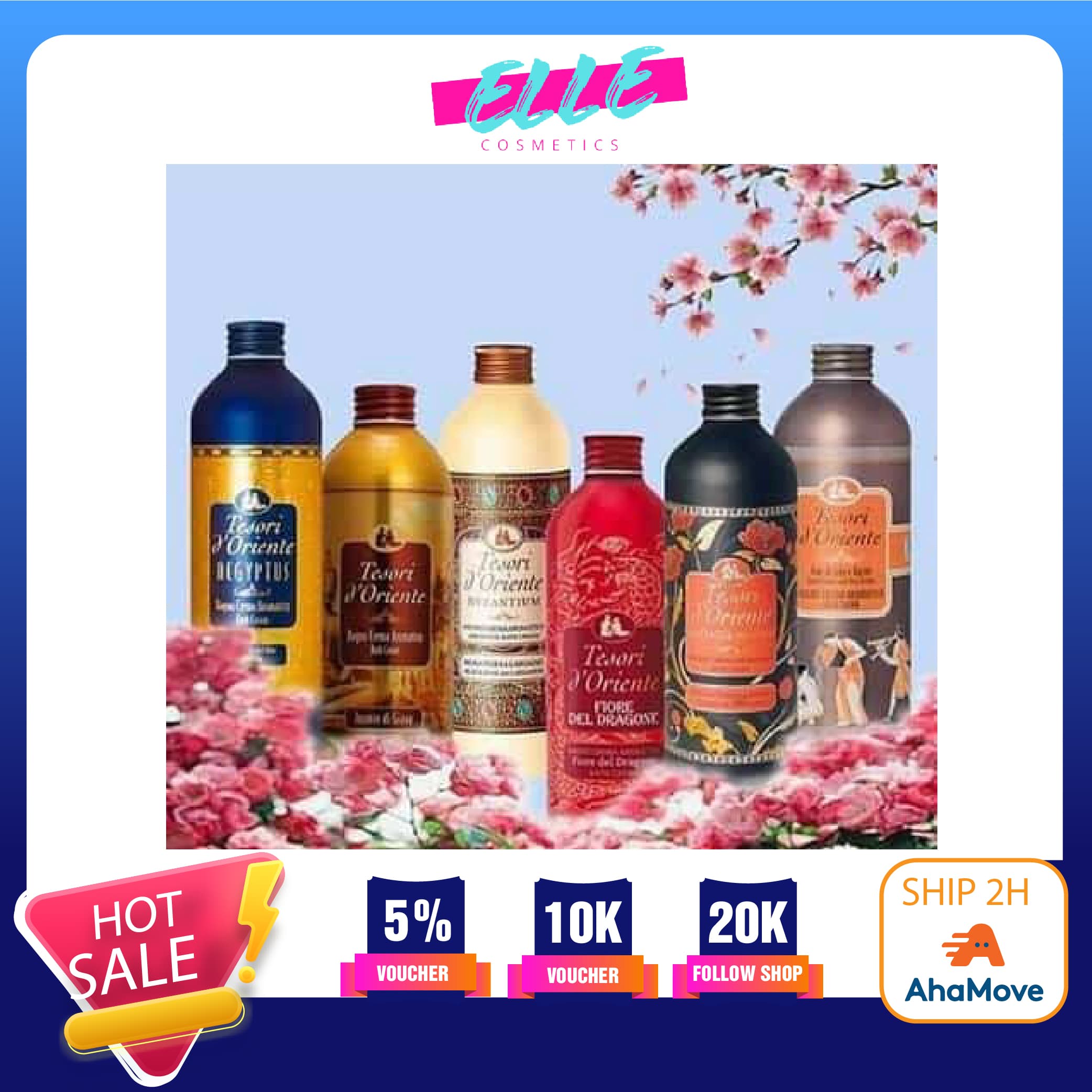 [HCM]Sữa tắm nước hoa xích Ý Te.sori doriente - Nồng nàn quyến rũ lưu hương lâu (500ml)