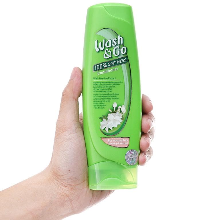 Dầu xả hoa nhài Wash&Go Conditioner Jasmine 180ml