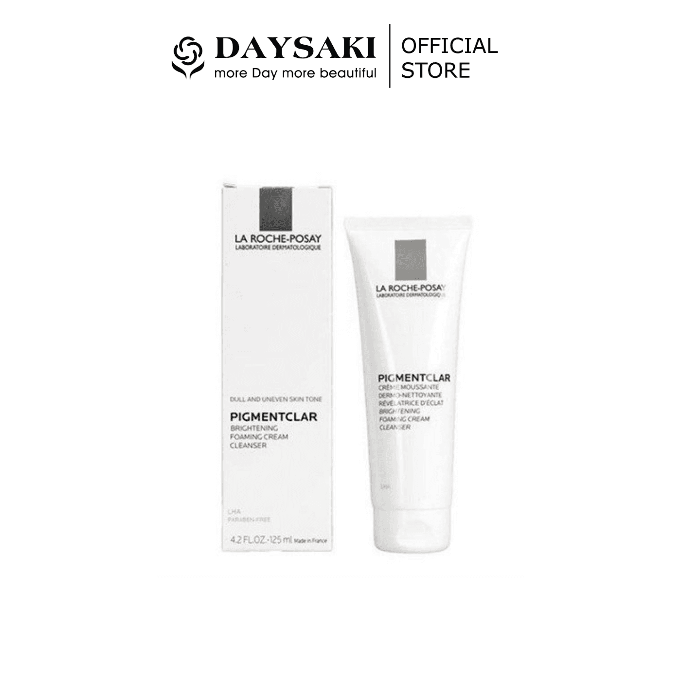 [HCM]La Roche Posay Sữa Rửa Mặt Sáng Da & Giảm Nám Pigmentclar Brightening Foaming Cleanser 125ml