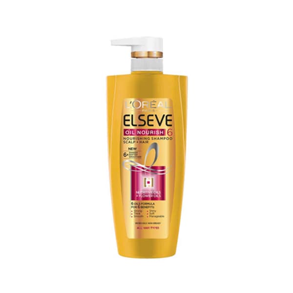 [HCM]LOréal - Dầu Gội Tinh Dầu Hoa Tự Nhiên Mượt Tóc 650ml Elseve Extraordinary Oil Ultra Nourishing Shampoo