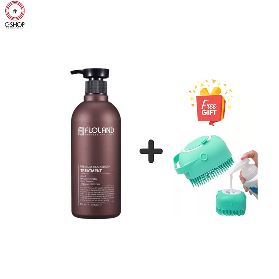 [HCM](Free Gift) Dầu xả nuôi dưỡng tóc Floland Premium Silk Keratin Treatment