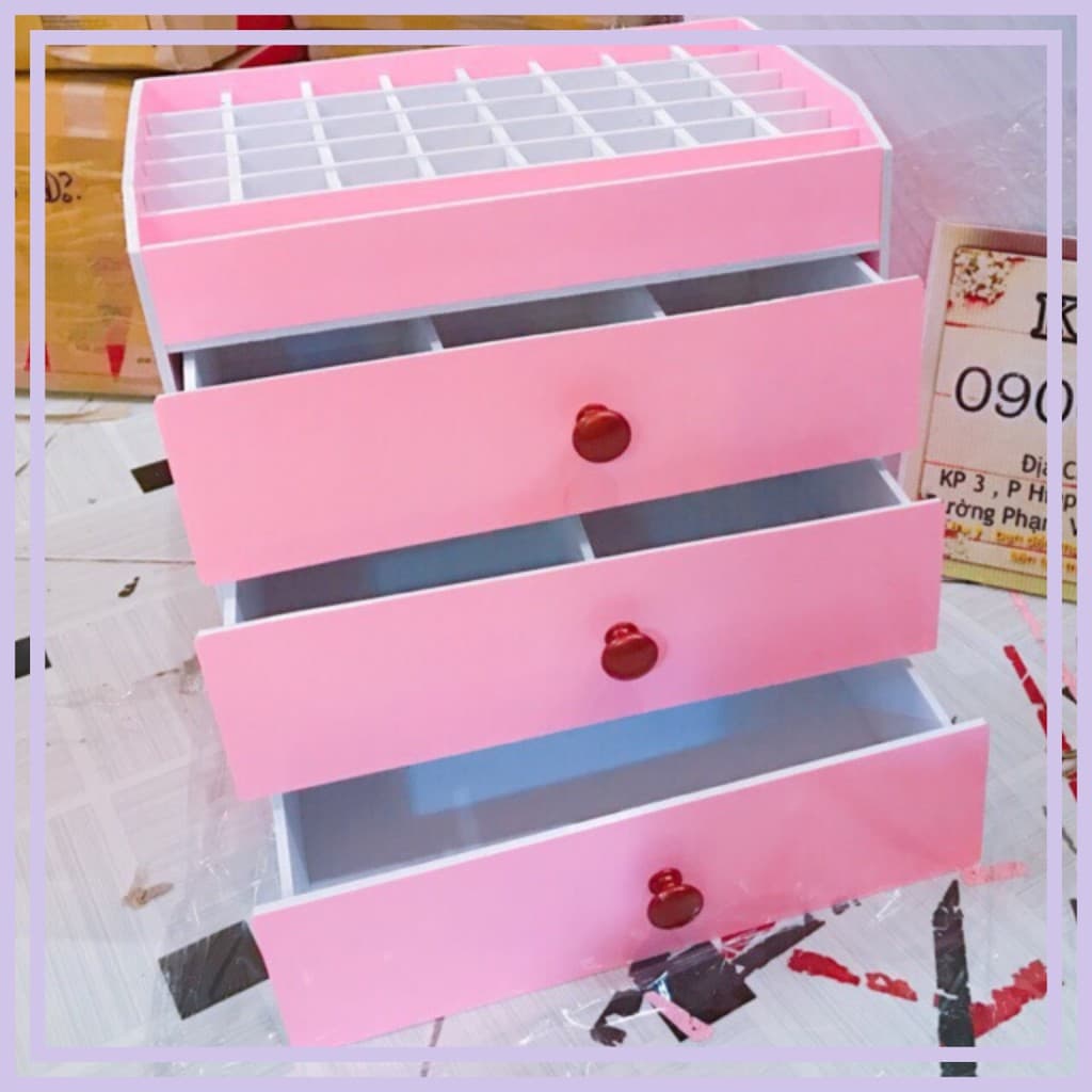 [HCM]Kệ đựng son tủ đựng mỹ phẩm nước hoa siêu gọn gàng chất lượng