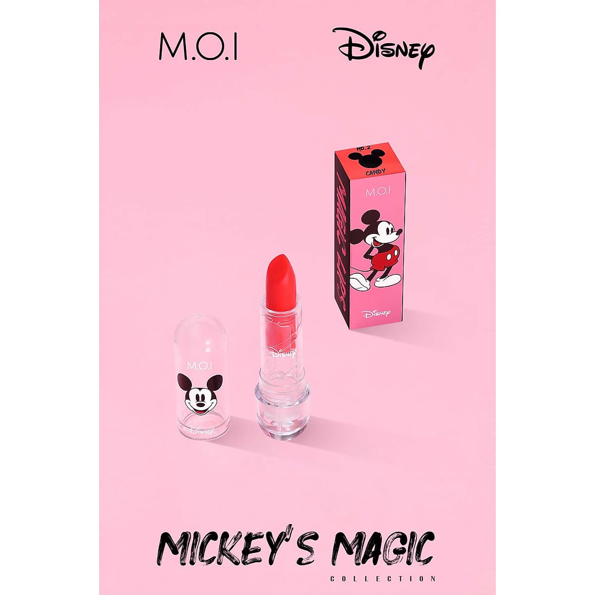 Son dưỡng môi cao cấp MAGIC LIPS màu Cam Candy cho đôi môi mềm giữ ẩm lâu hương thơm nhẹ nhàng dễ chịu - MOI cosmetics chính hãng Hàn Quốc