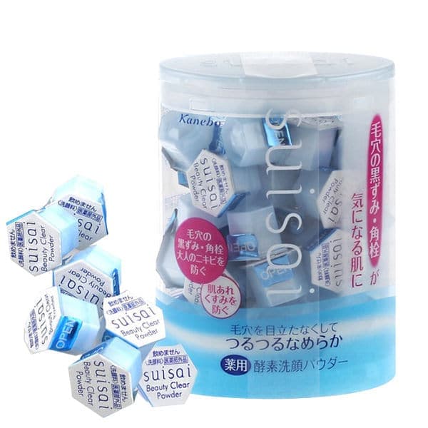 VIÊN sữa rửa mặt Nhật bản SUISAI KANEBO Beauty Clear Powder [32 viên] - Bột sữa rửa mặt Nhật bản SUISAI KANEBO 32