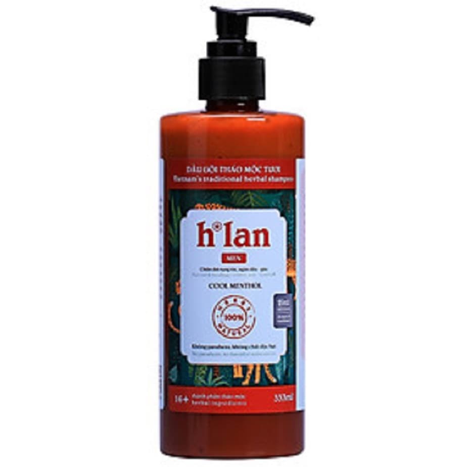 Dầu Gội Thảo Mộc HLAN - Tóc Nam - 333ml