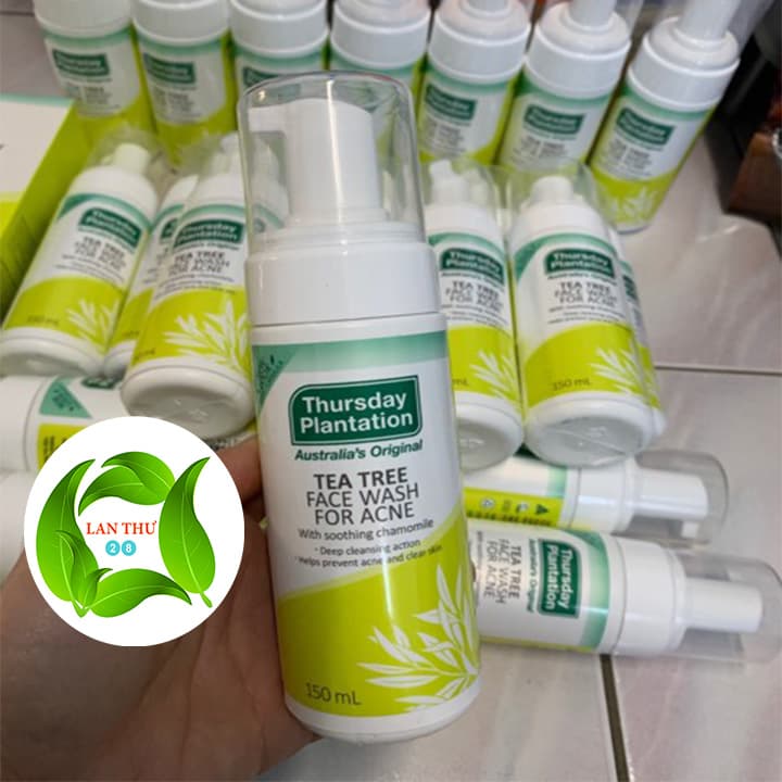 [HCM]Sữa Rửa Mặt Cho Da Mụn Tea Tree Face Wash for Acne Của THURSDAY PLANTATION