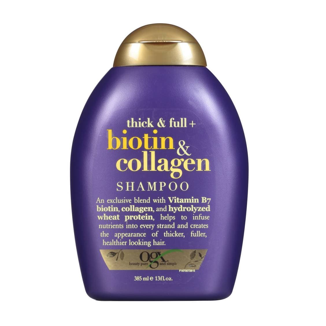 Dầu Gội Chống Rụng Tóc Kích Thích Mọc Tóc Biotin Collagen Chai 385ml