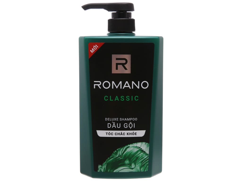 Dầu gội ROMANO CLASSIC 650g hương nước hoa cao cấp