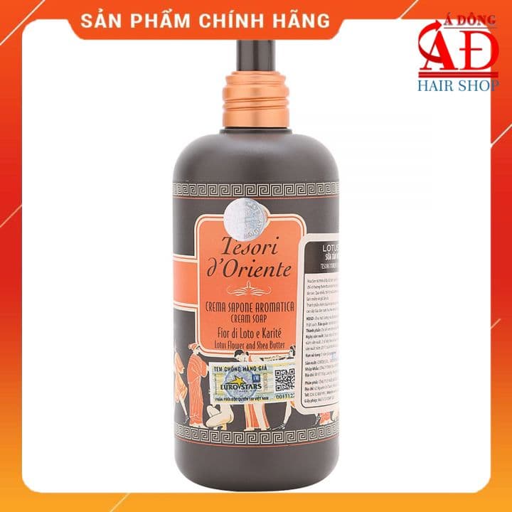Sữa tắm nước hoa Hoa Sen Tesori Lotus Flower Shower 300ml (ITALY)