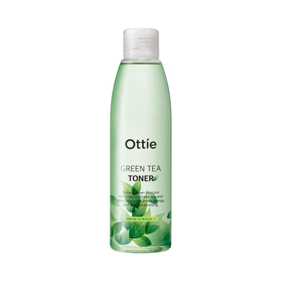 [HCM]Nước hoa hồng làm mịn da chiết xuất trà xanh Ottie Green Tea Toner