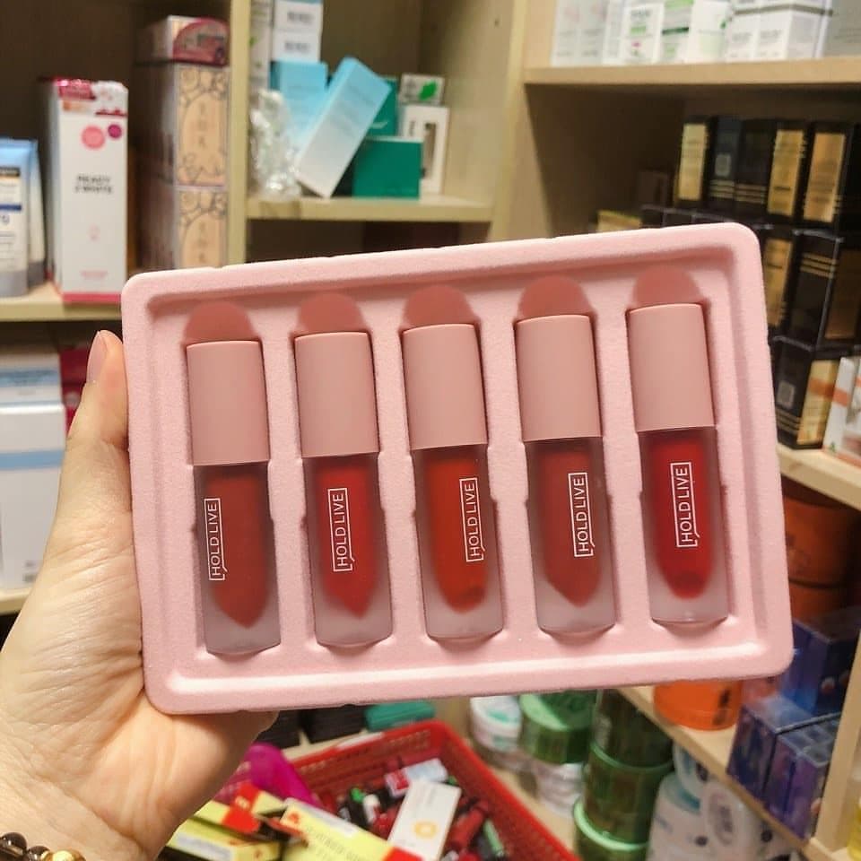 Set 5 cây son kem nhung Hold Live Light Matte Lip